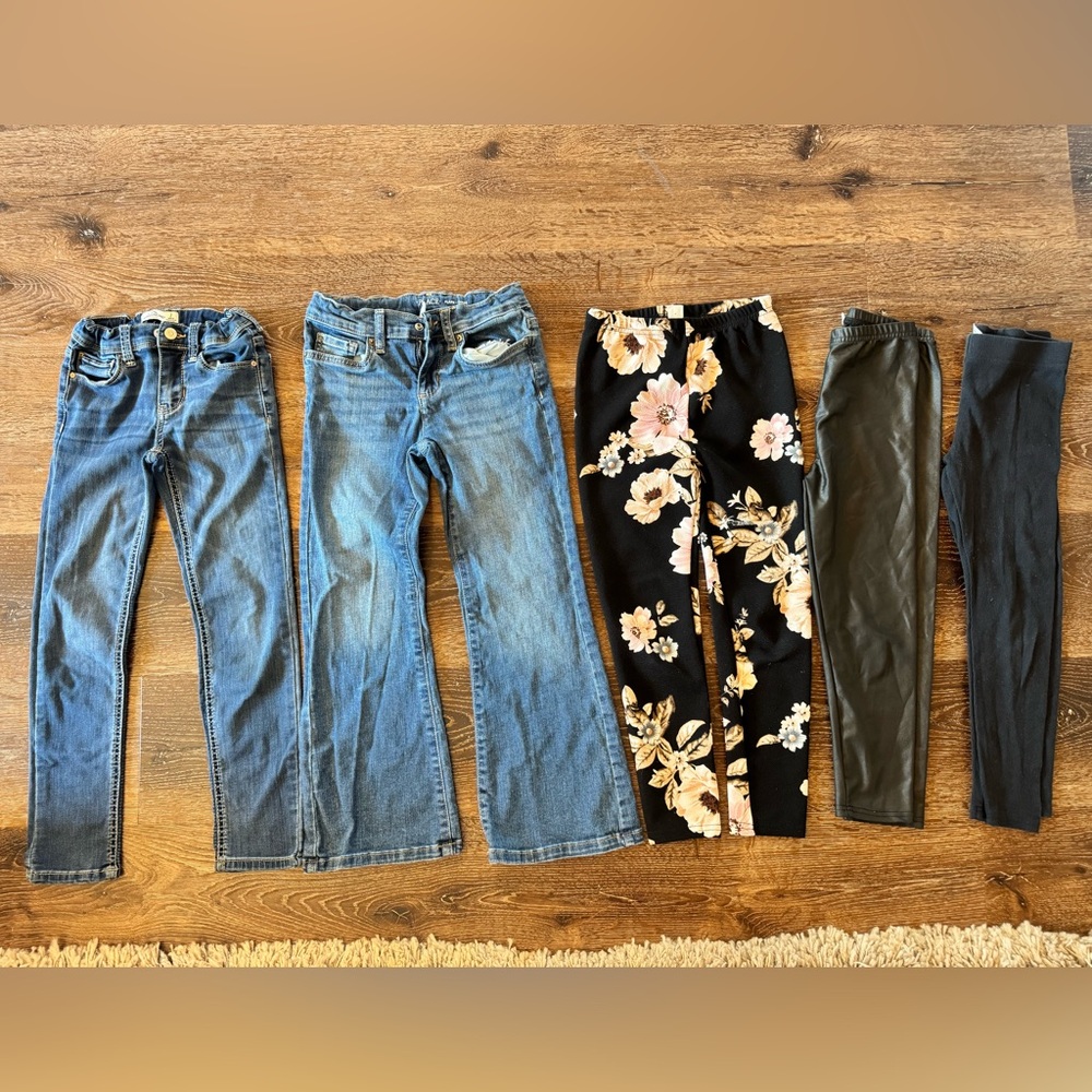Girls Jeans and Leggings Bundle